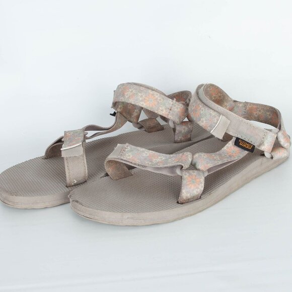 Teva Womens Original Universal Wildflower Hiking Sandals Size 9 Outdoors Camping - Picture 4 of 7